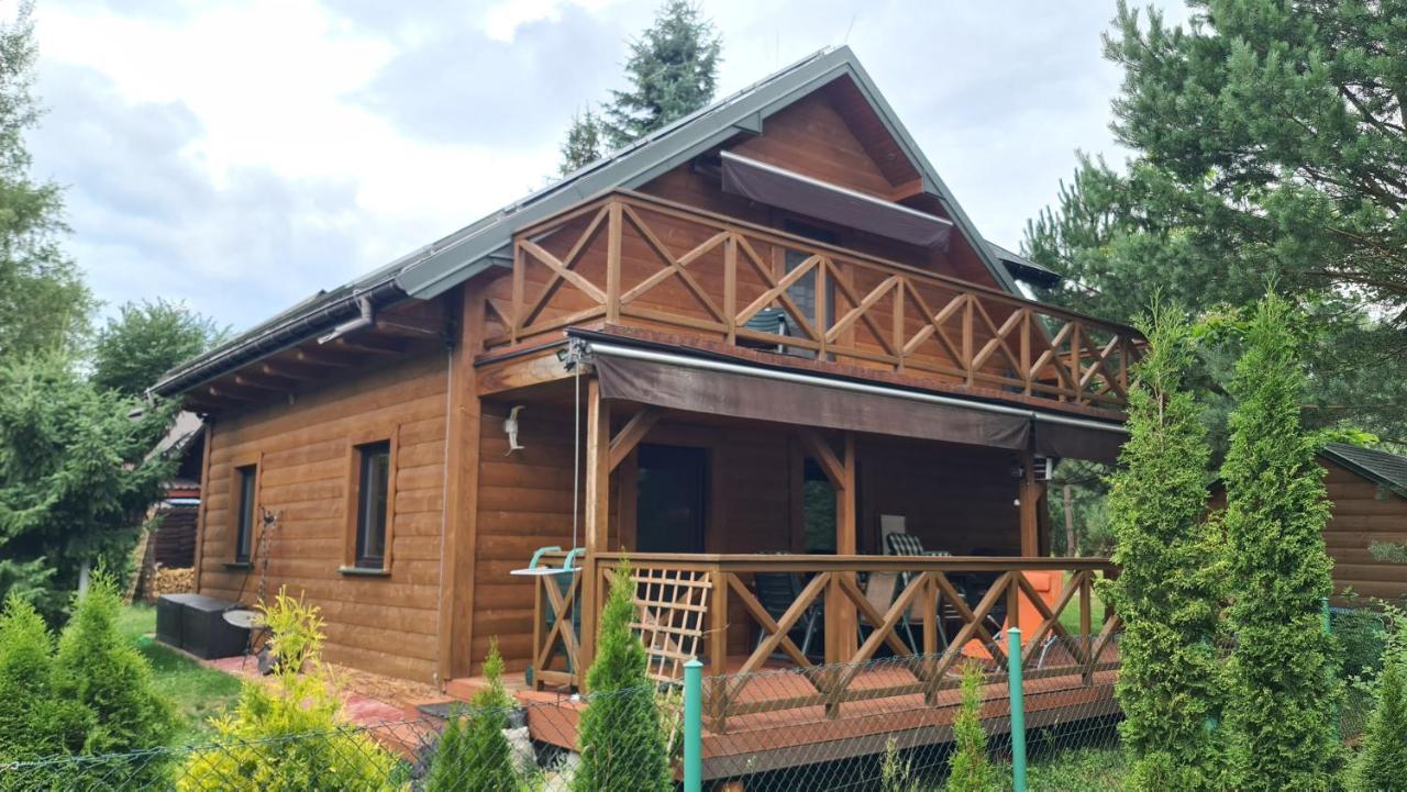 Villa Zaciszny Dom Z Plaza Nad Jeziorem Chancza Rakow  Exterior foto