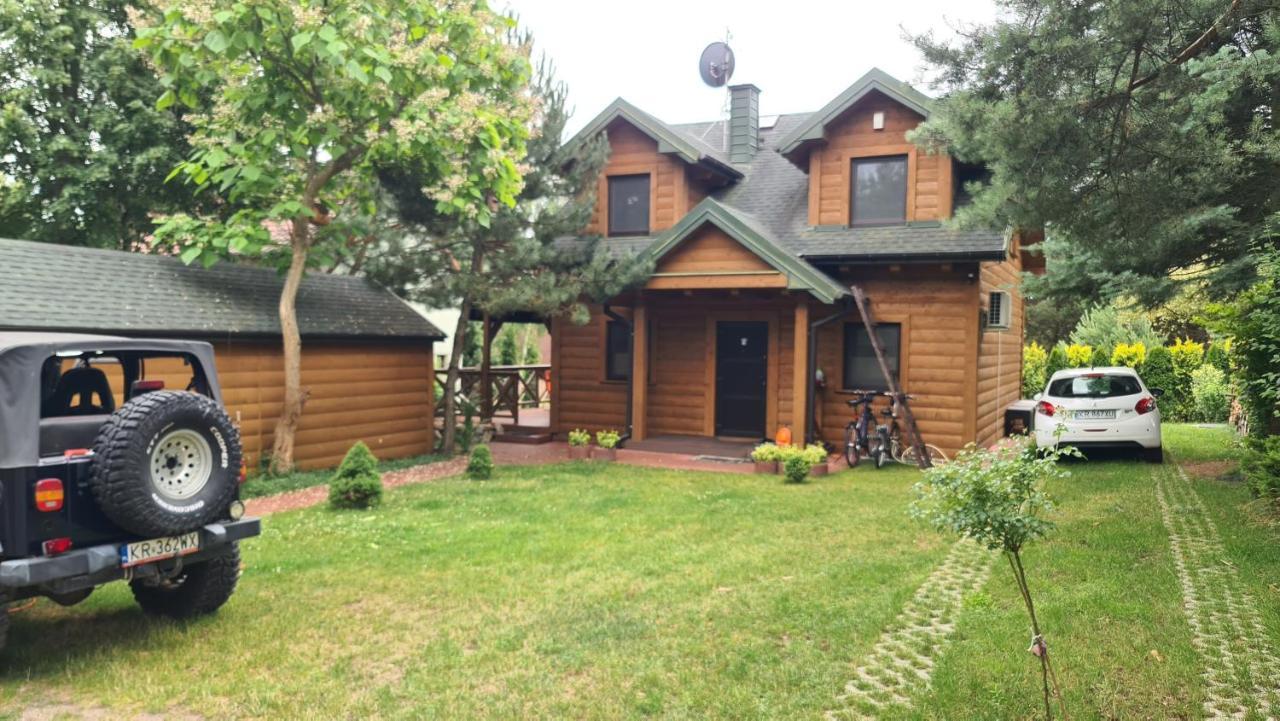 Villa Zaciszny Dom Z Plaza Nad Jeziorem Chancza Rakow  Exterior foto