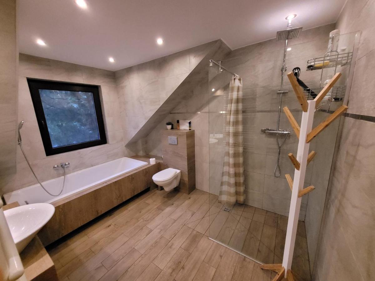 Villa Zaciszny Dom Z Plaza Nad Jeziorem Chancza Rakow  Exterior foto